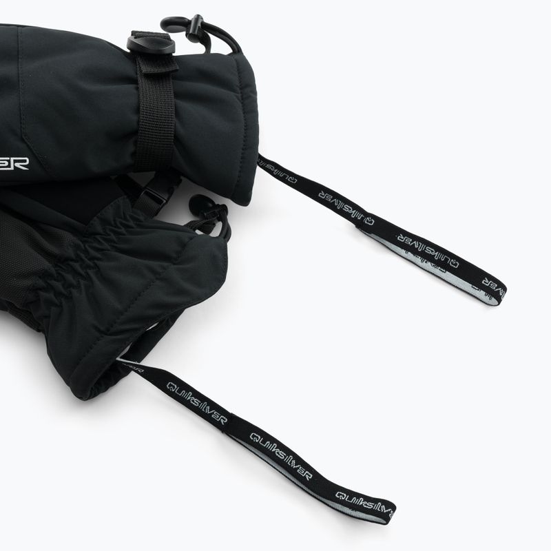 Dětské snowboardové rukavice Quiksilver Mission Mitt true black 6