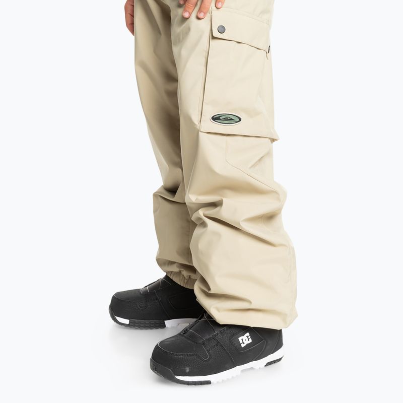Pánské snowboardové kalhoty Quiksilver Snow Down Cargo twill 6