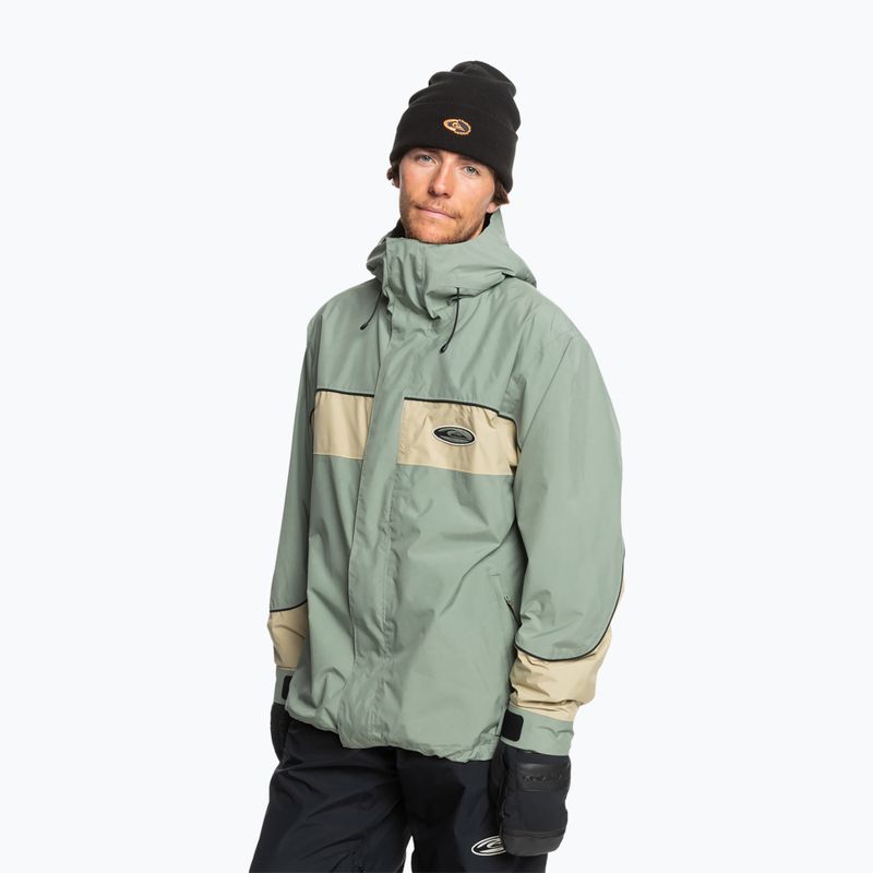 Pánská snowboardová bunda Quiksilver High Altitude Gore-Tex sea spray 3