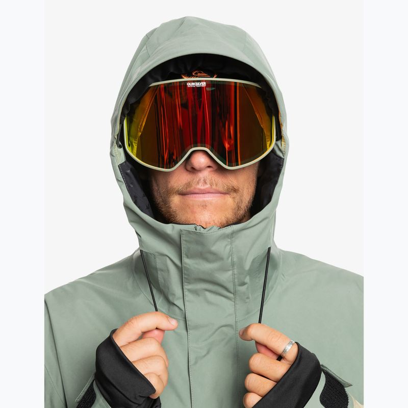 Pánská snowboardová bunda Quiksilver High Altitude Gore-Tex sea spray 4
