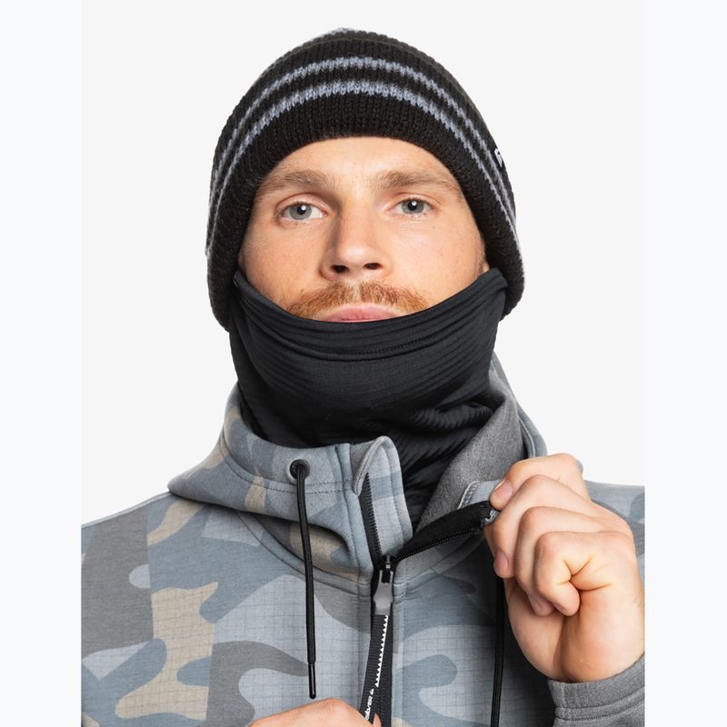 Pánská snowboardová mikina Quiksilver Shredder Hoodie puzzle camo ice flow 5