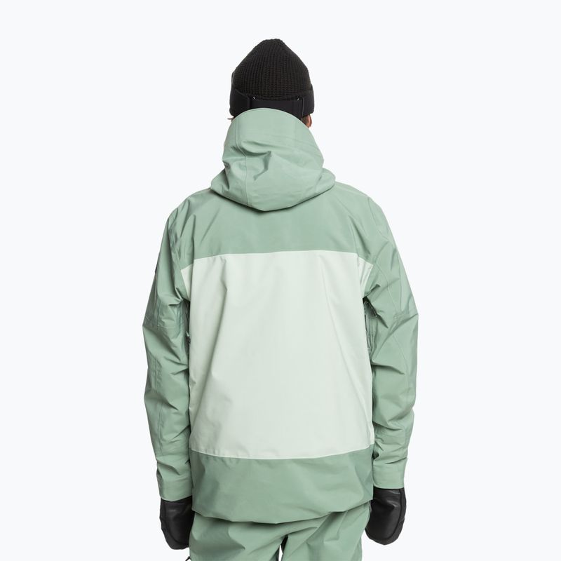 Pánská snowboardová bunda Quiksilver Forever Stretch Gore-Tex sea spray 2