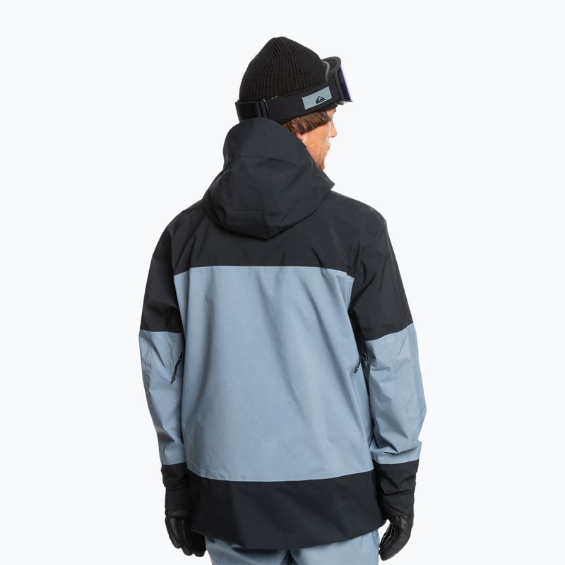 Pánská snowboardová bunda Quiksilver Forever Stretch Gore-Tex flint stone 2