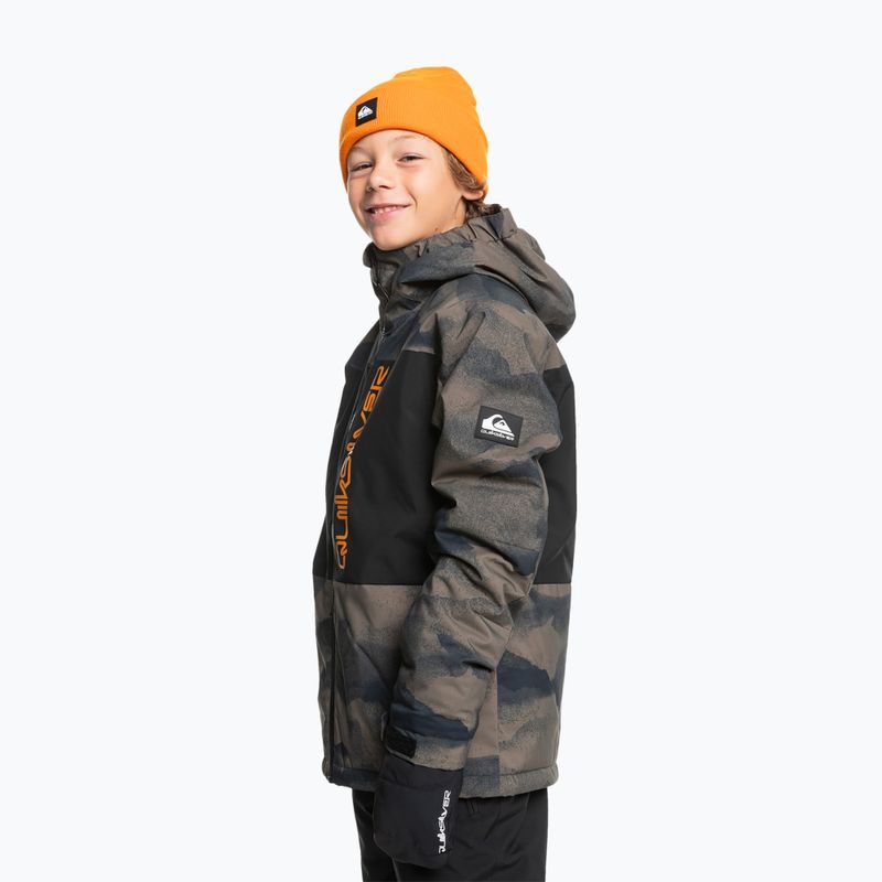 Dětská snowboardová bunda Quiksilver Side Hit mountain spray canteen 3