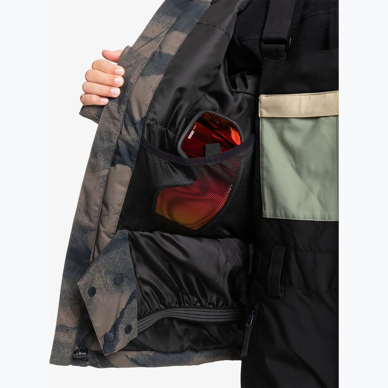 Dětská snowboardová bunda Quiksilver Side Hit mountain spray canteen 4