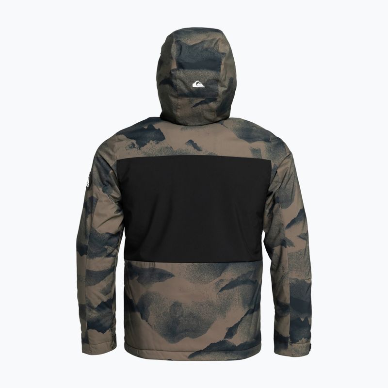 Dětská snowboardová bunda Quiksilver Side Hit mountain spray canteen 6