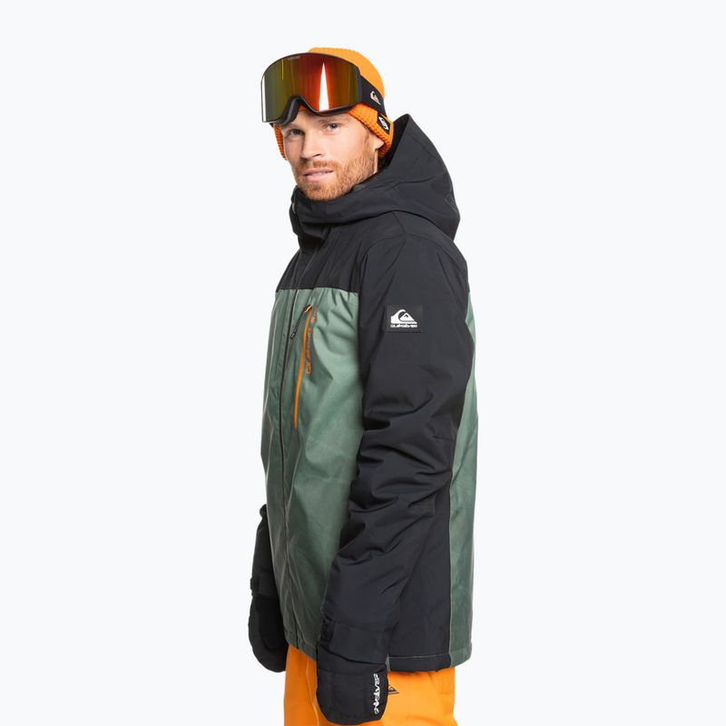 Pánská snowboardová bunda Quiksilver Morton gradient iced sea spray 3