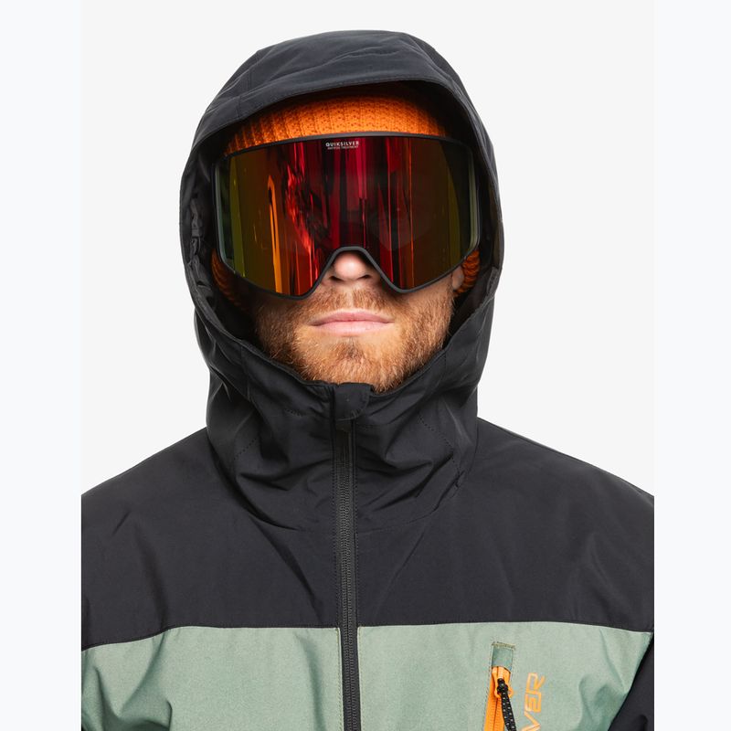 Pánská snowboardová bunda Quiksilver Morton gradient iced sea spray 4