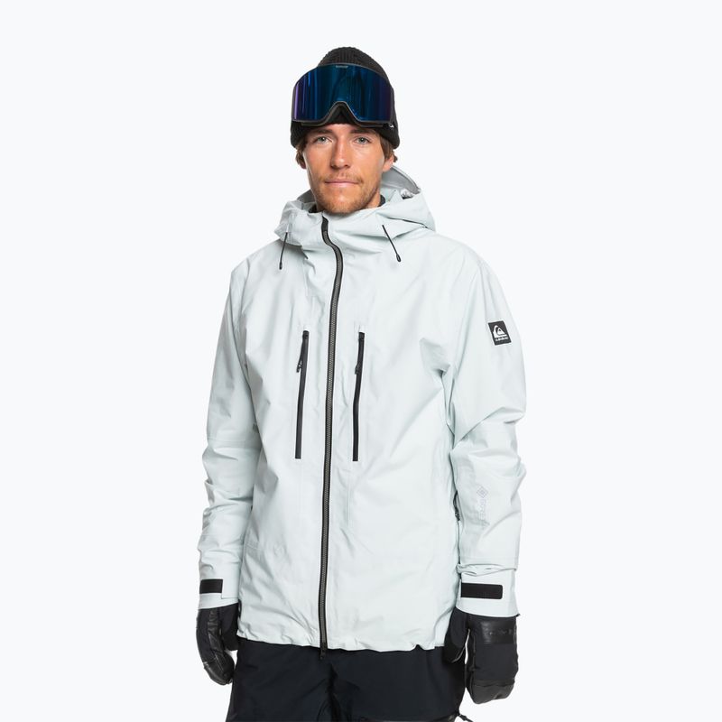 Pánská snowboardová bunda Quiksilver Pro Path Goretex 2L ice flow