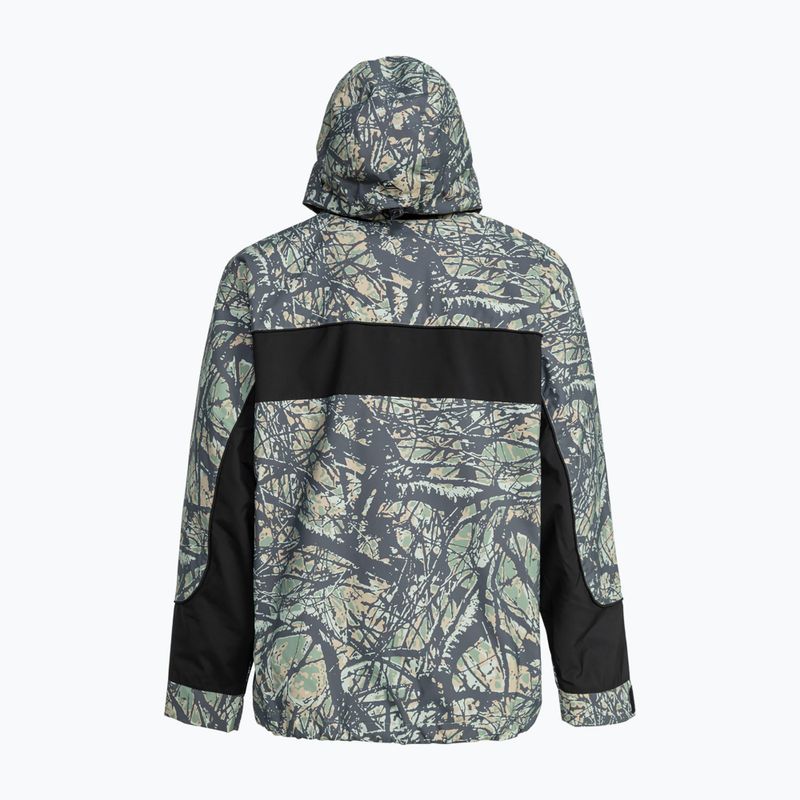 Pánská snowboardová bunda Quiksilver High Altitude 20K woodland abstract sea spray 6