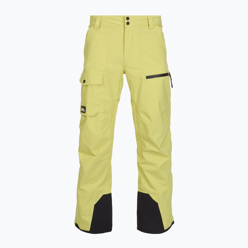 Pánské snowboardové kalhoty Quiksilver Utility celery green 7