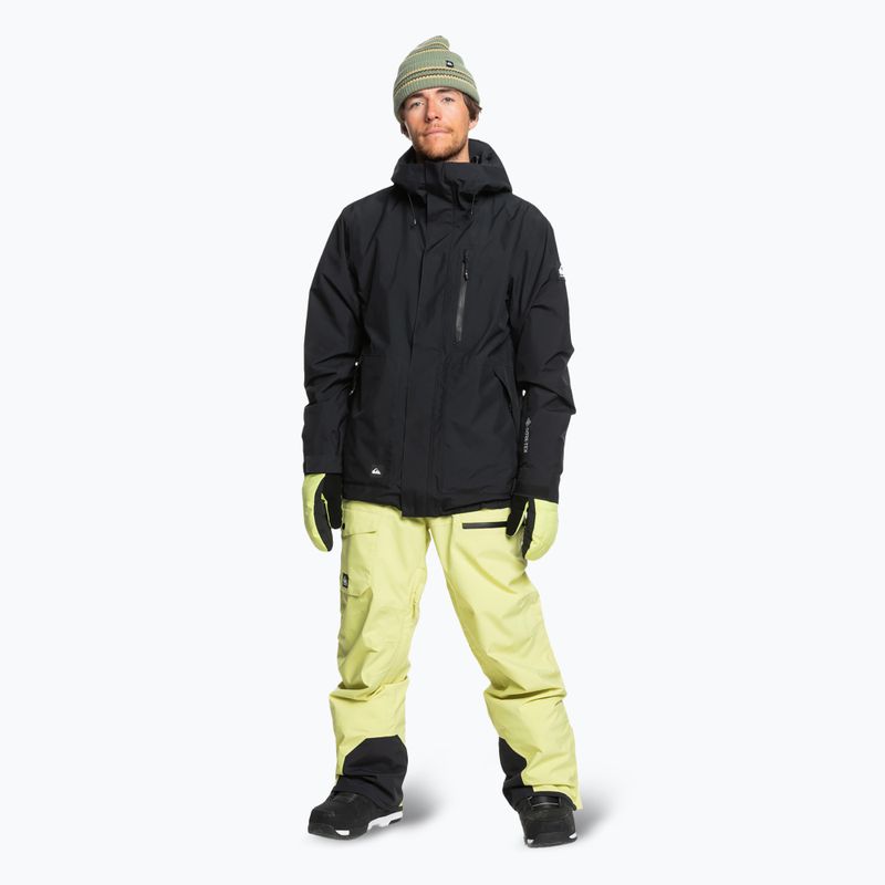 Pánské snowboardové kalhoty Quiksilver Utility celery green 2