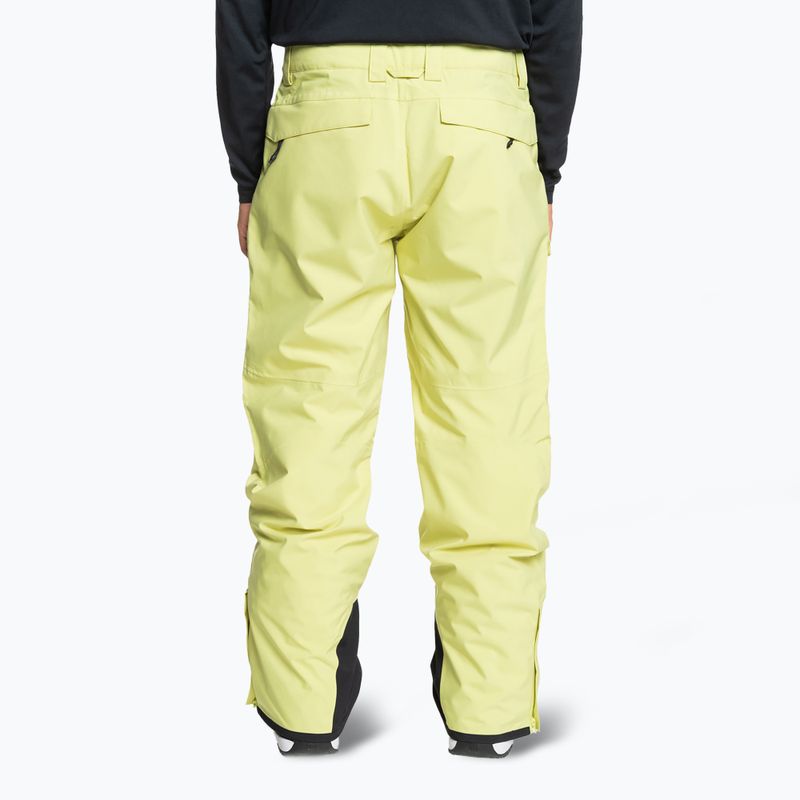 Pánské snowboardové kalhoty Quiksilver Utility celery green 3