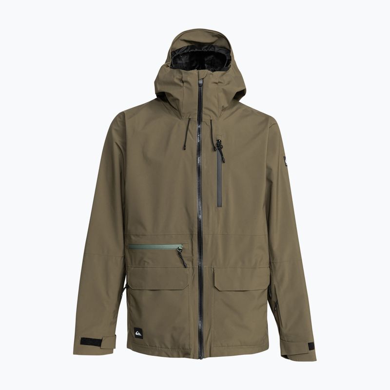 Pánská snowboardová bunda Quiksilver Quest Stretch 20K canteen 5