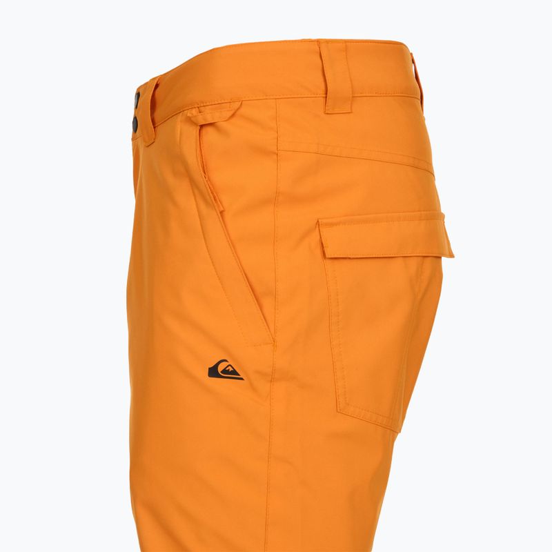 Pánské snowboardové kalhoty Quiksilver Estate orange pepper 9