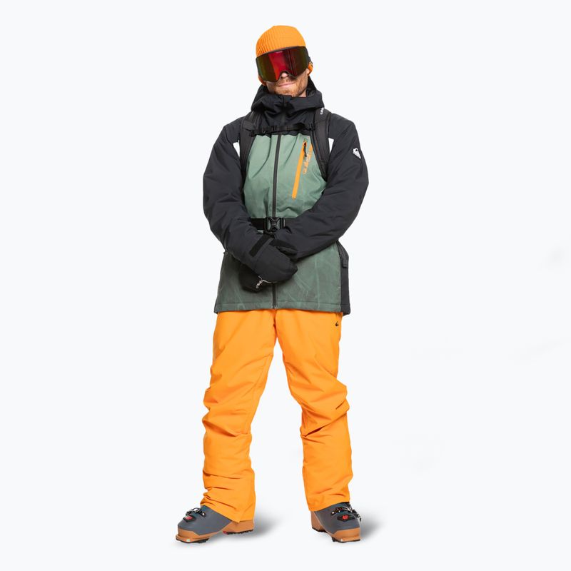 Pánské snowboardové kalhoty Quiksilver Estate orange pepper 2