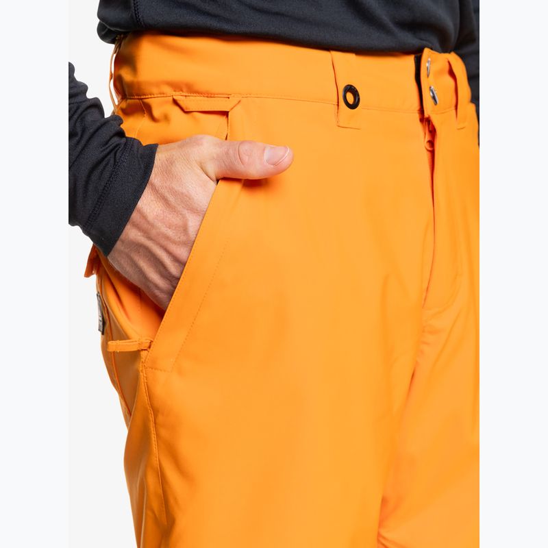 Pánské snowboardové kalhoty Quiksilver Estate orange pepper 5