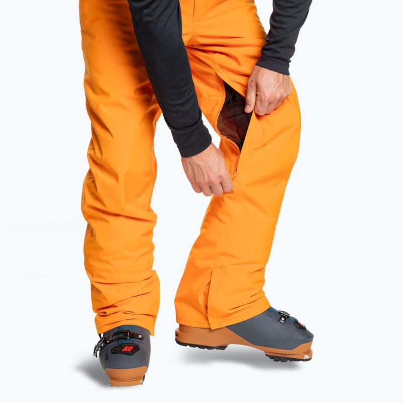 Pánské snowboardové kalhoty Quiksilver Estate orange pepper 6