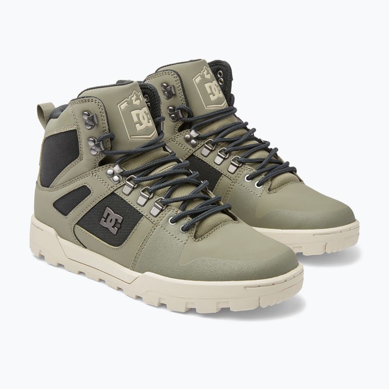 Pánské boty DC Pure High Top WR green / black / white 10