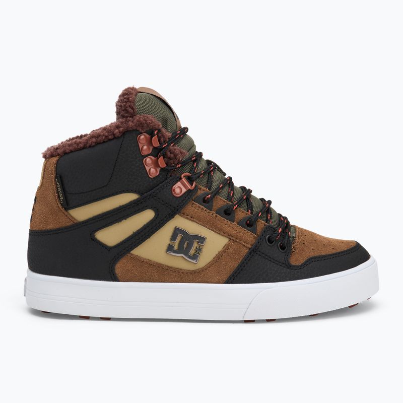 Pánské boty DC Pure High-Top brown / brown / green 2