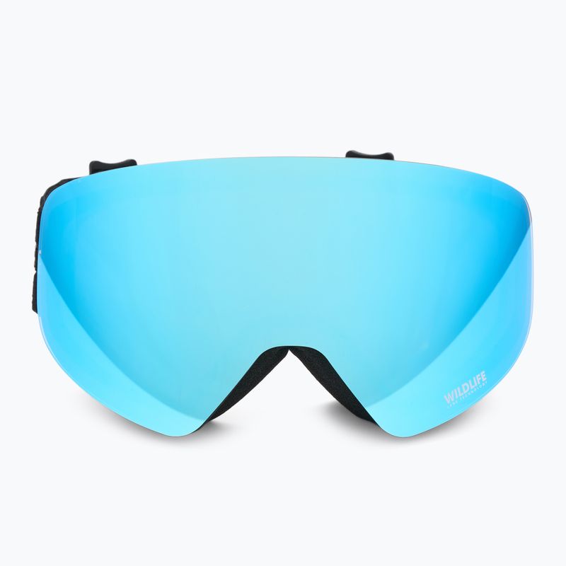 Snowboardové brýle VonZipper Encore black/wildlife stellar chrome 2