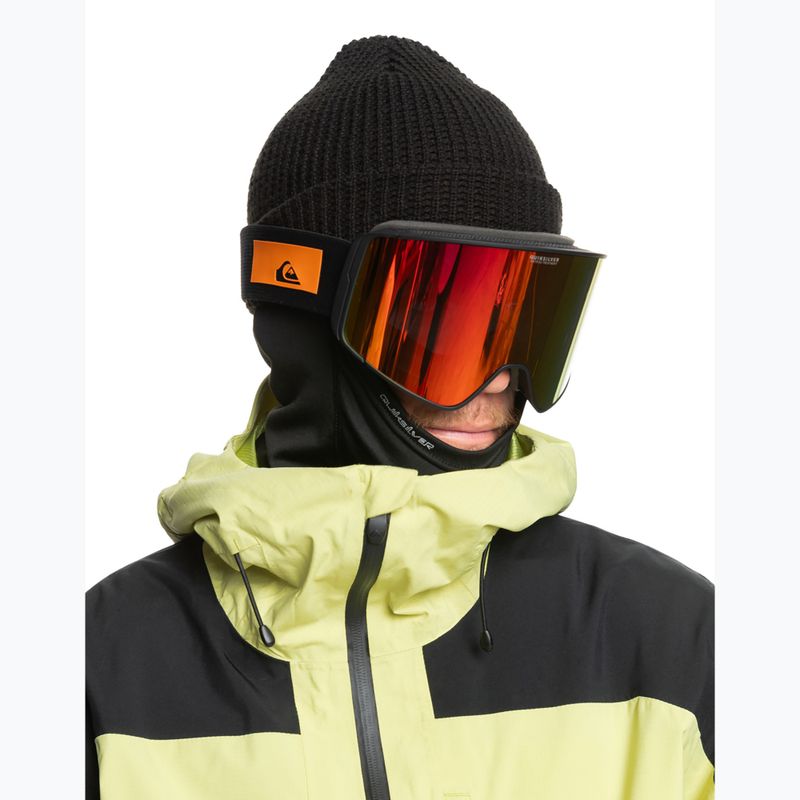 Pánské snowboardové brýle  Quiksilver Storm MG black/clux ml red 5