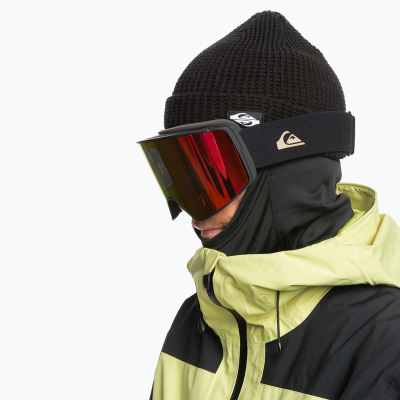 Pánské snowboardové brýle  Quiksilver Storm MG black/clux ml red 6