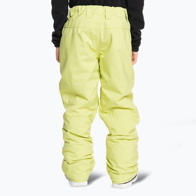 Dětské snowboardové kalhoty Quiksilver Estate celery green 3