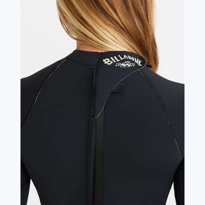 Dámský neopren Billabong 2/2 mm Spring Fever Natural Back Zip LS Spring black 6