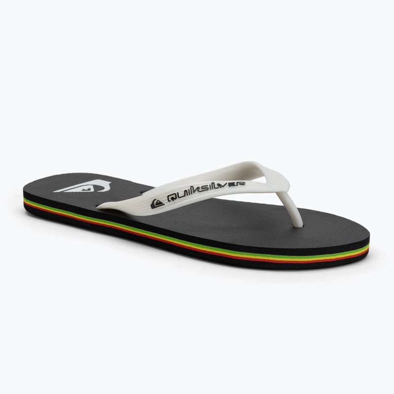 Pánské žabky Quiksilver Molokai black rasta
