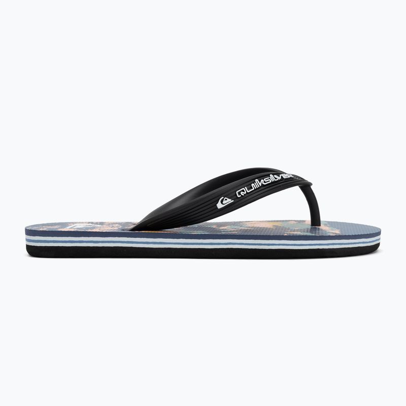 Dětské žabky Quiksilver Molokai Art 25 Youth fiery coronet blue tropicamo 2