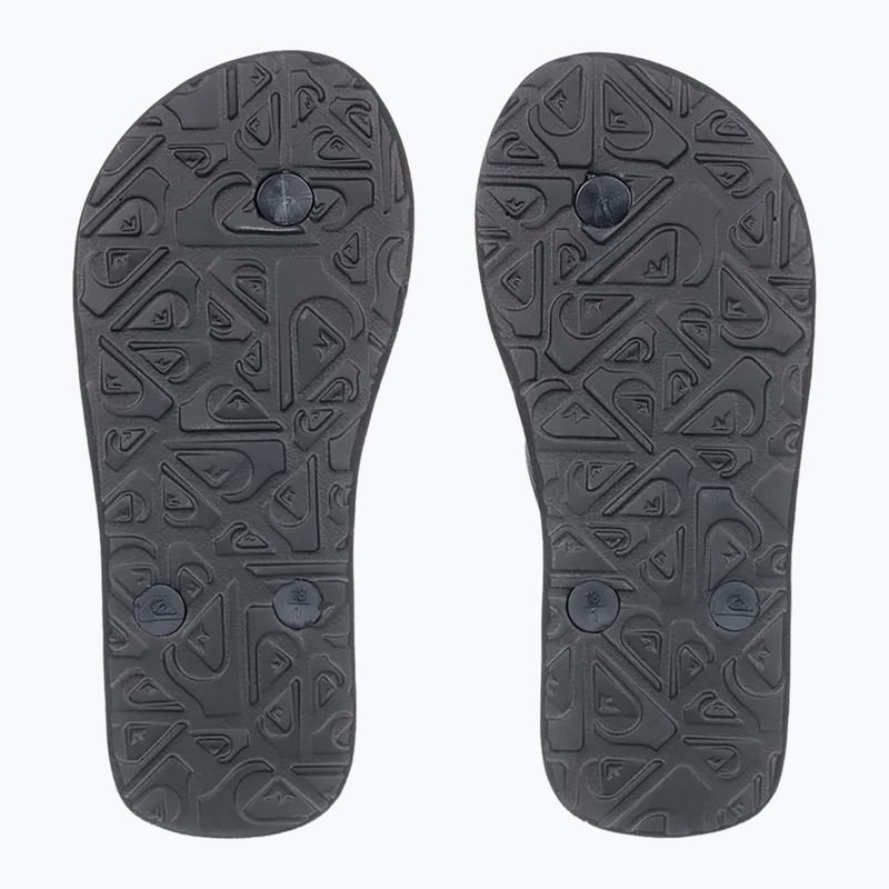 Dětské žabkyQuiksilver Molokai Art 25 Youth fiery coral wordblock 3