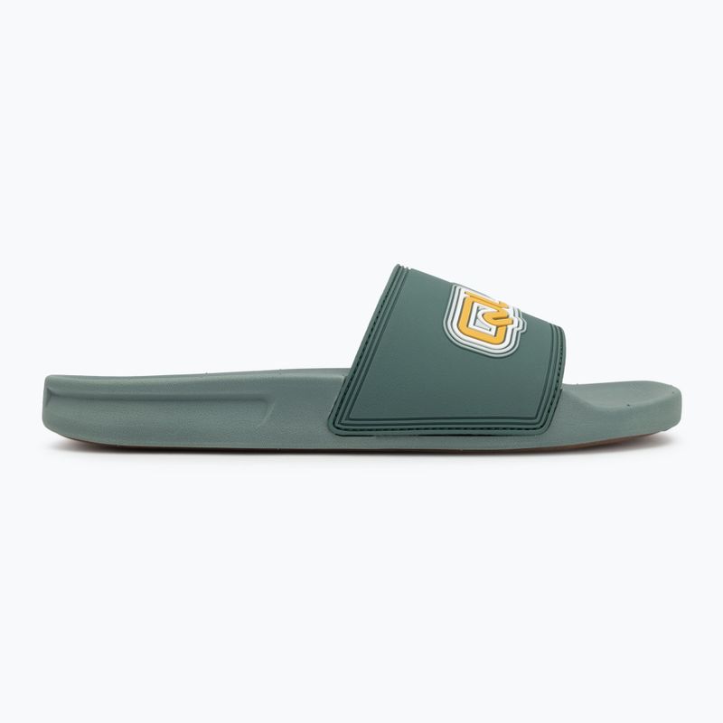 Pánské nazouváky Quiksilver Rivi Wordmark Slide II sage 2