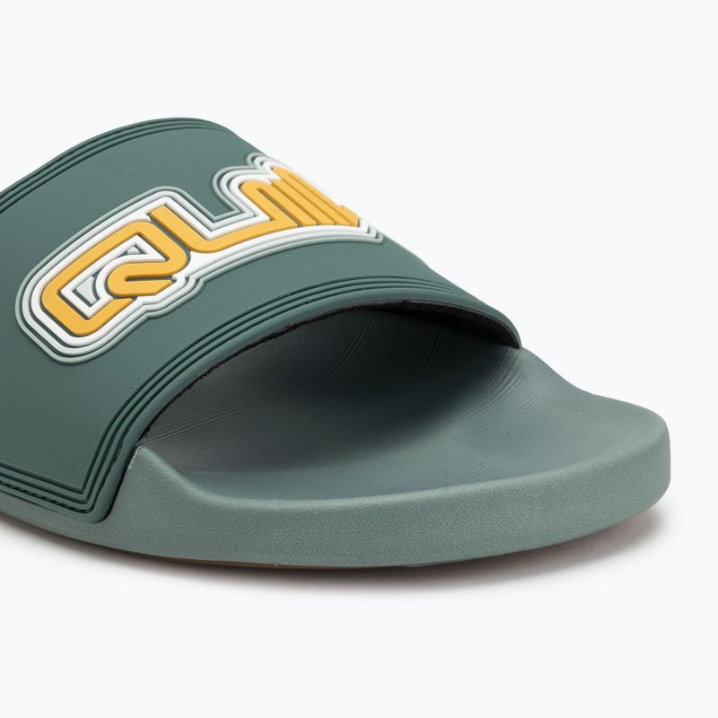 Pánské nazouváky Quiksilver Rivi Wordmark Slide II sage 7