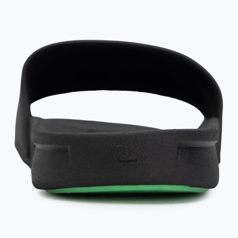 Pánské nazouváky Quiksilver Rivi Wordmark Slide II black rasta 6