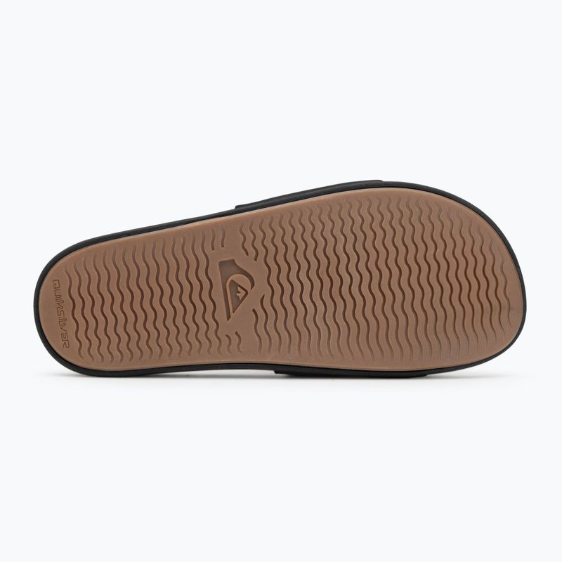 Pánské nazouváky Quiksilver Rivi Wordmark Slide II black 5 4
