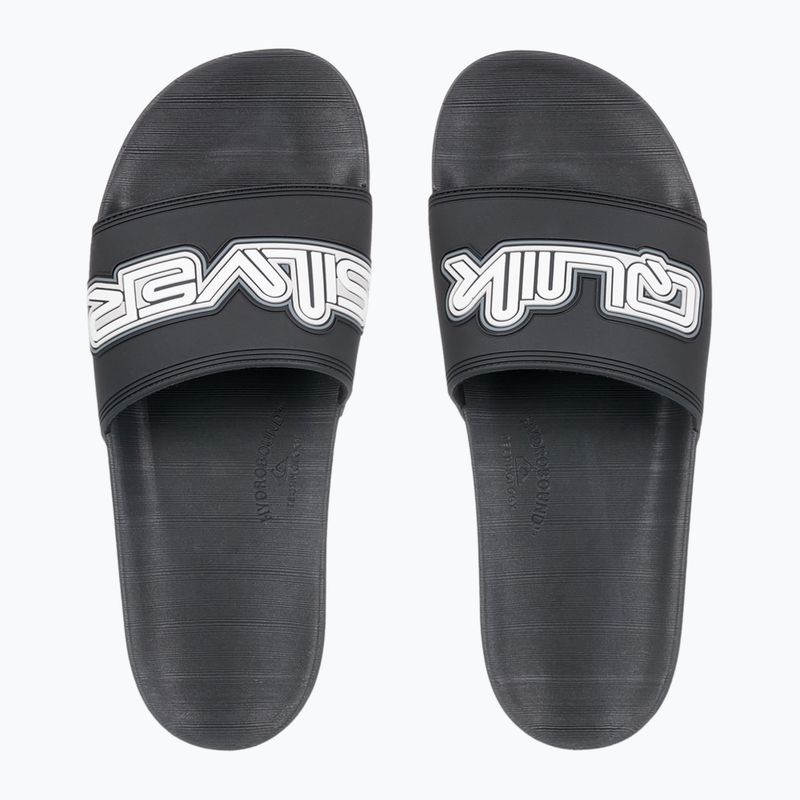 Quiksilver pánské žabky Rivi Wordmark Slide II black 5 2