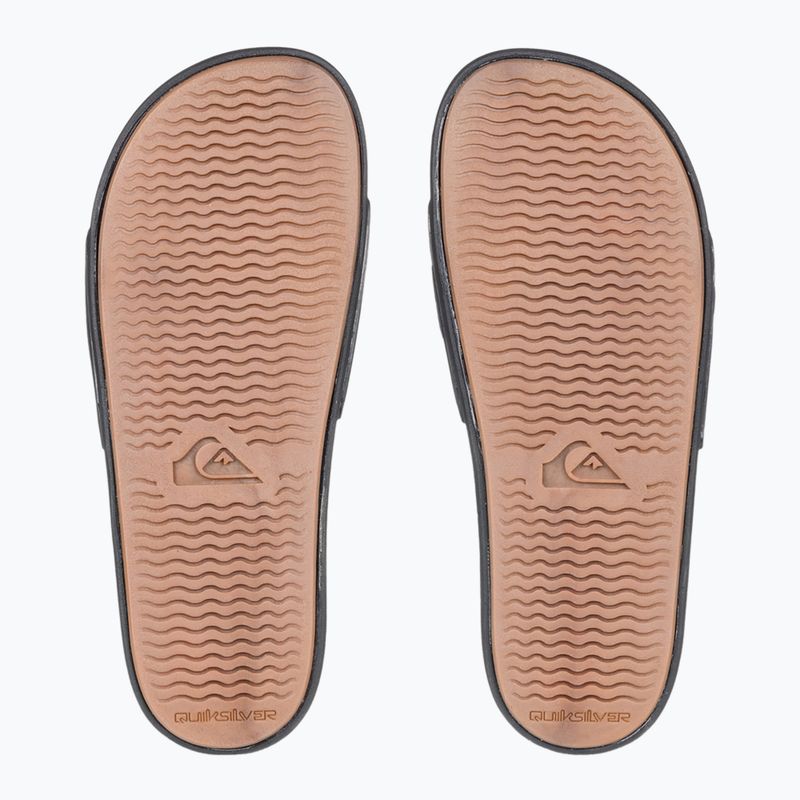 Quiksilver pánské žabky Rivi Wordmark Slide II black 5 3