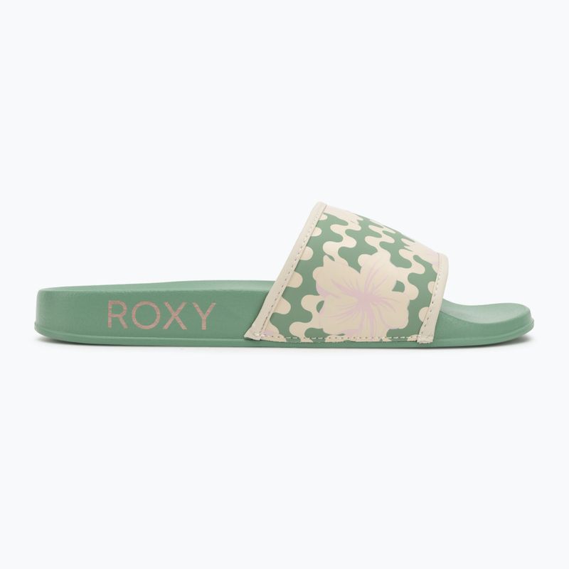Dámské nazouváky ROXY Slippy IV sage slip-flops 2