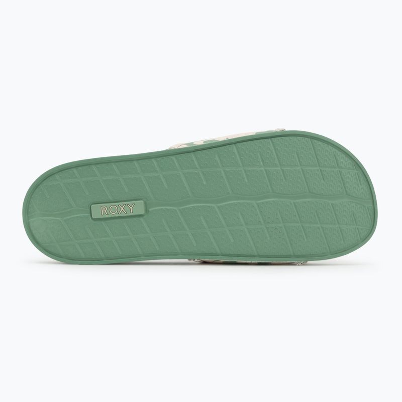 Dámské nazouváky ROXY Slippy IV sage slip-flops 4