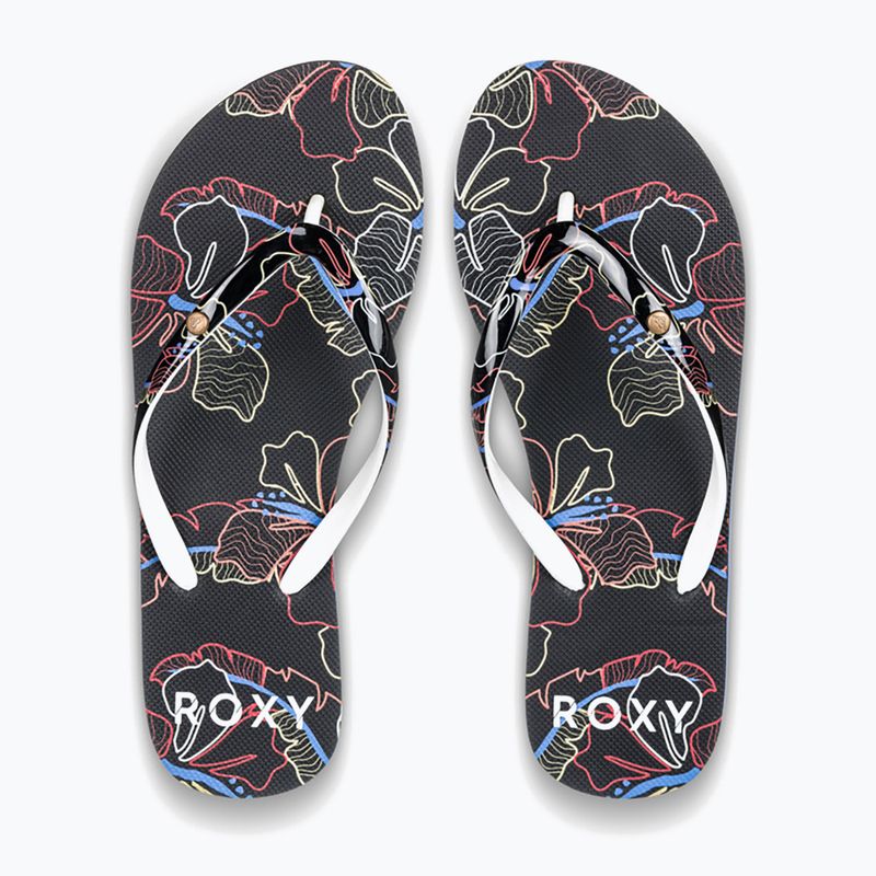 ROXY Portofino III dámské žabky dc black multi camo 2