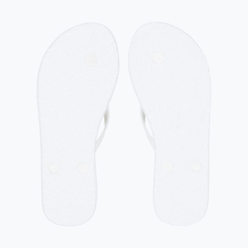 Dámské žabky ROXY Sandy III white/rainbow monogram 10