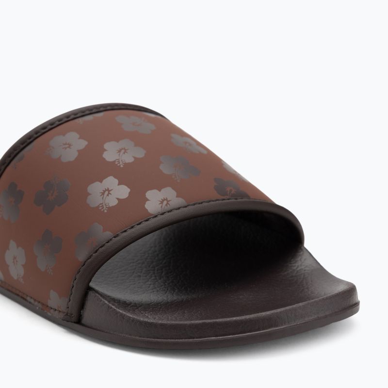 Dámské nazouváky ROXY Slippy IV brown combo 7