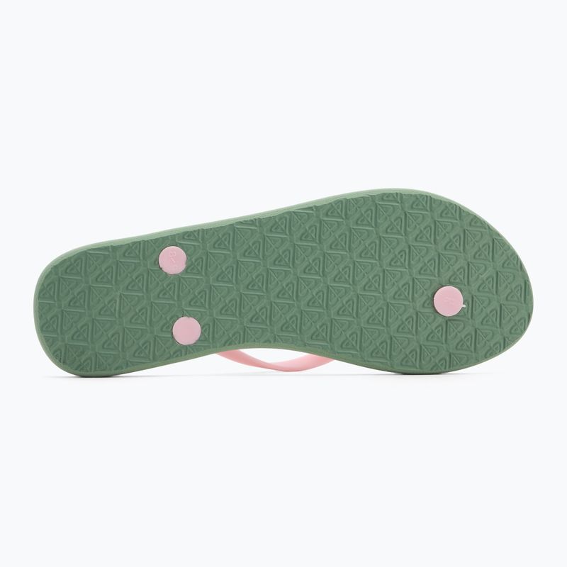 Dámské žabky ROXY Viva Stamp II sage 4