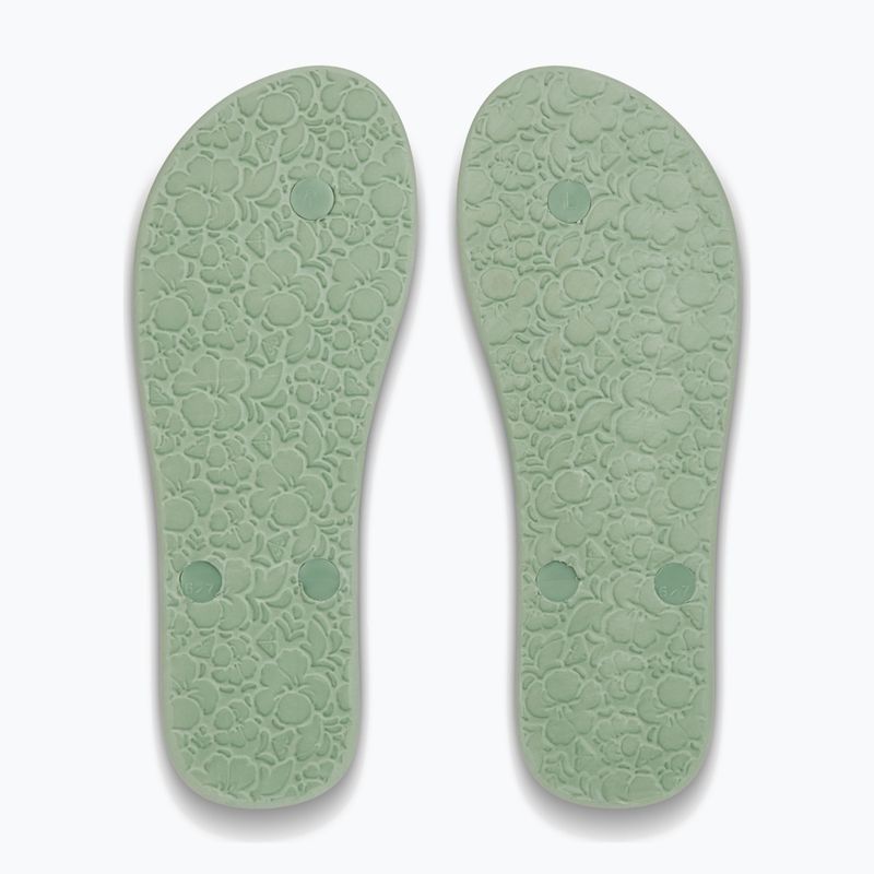 Dámské žabky ROXY Tahiti VII green/pink 10