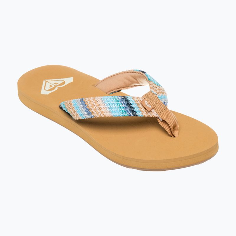 Dámské žabky ROXY Porto Raffia II blue depths