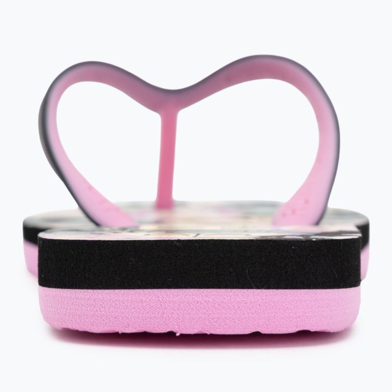 Dětské žabky ROXY Tahiti VII black/pink stencil 6