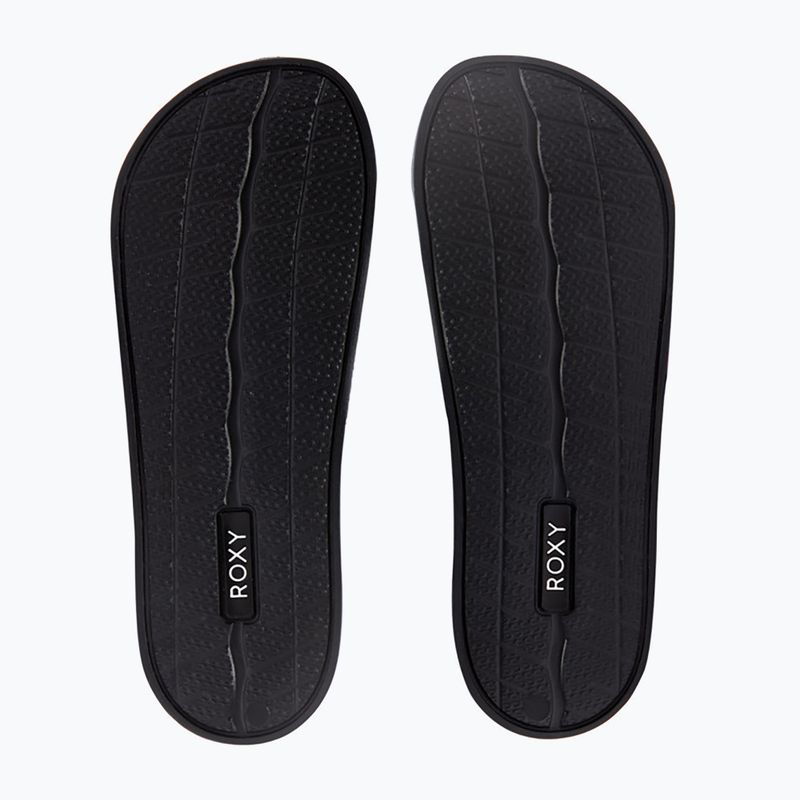 Dámské žabky ROXY Slippy II black multi camo 3