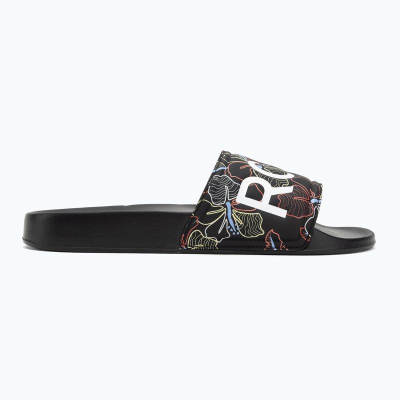 Dámské nazouváky ROXY Slippy II black multi camo 2