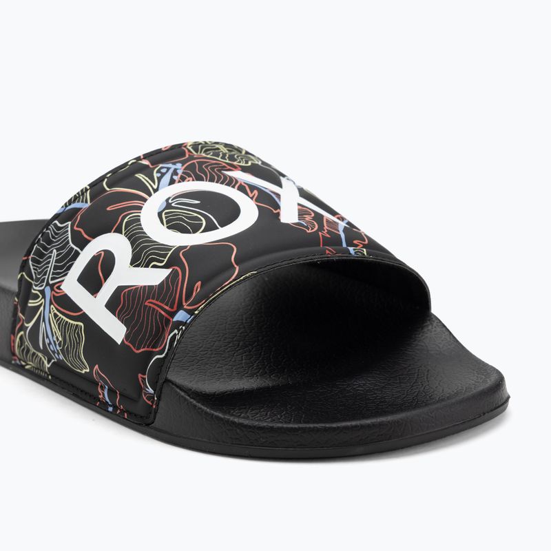 Dámské nazouváky ROXY Slippy II black multi camo 7